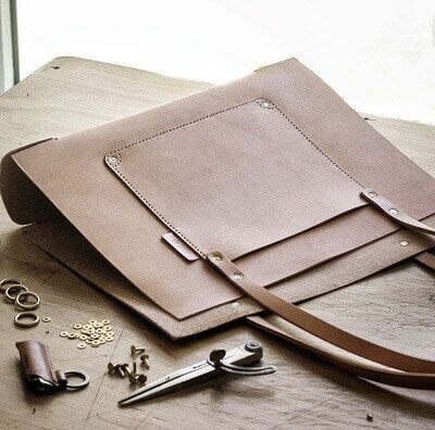 How to Sew a Leather Bag by Hand an Industrial Sewing